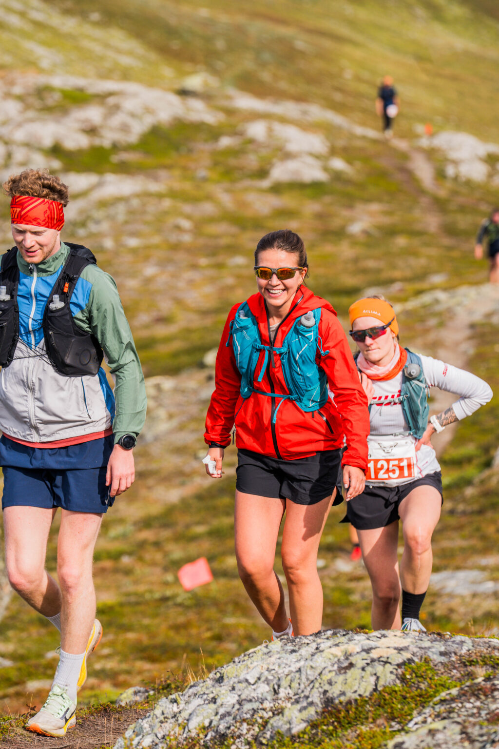 Fjellandskap langs løypa, Oppdal Fjellmaraton 2025