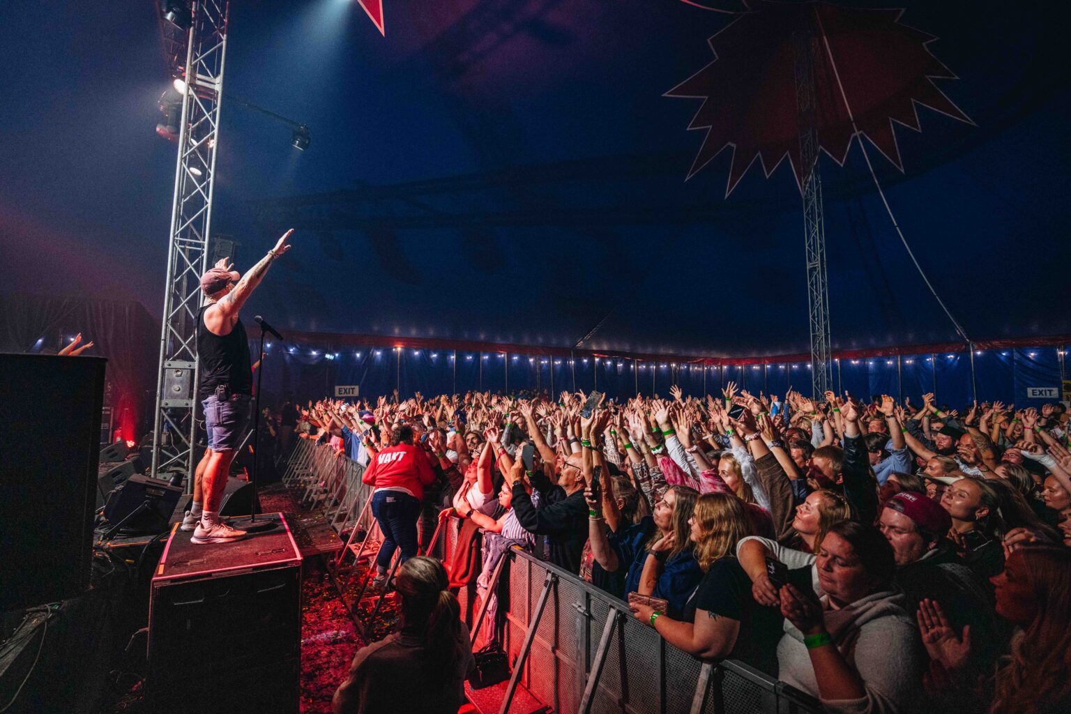Publikum på AurskogMart'n